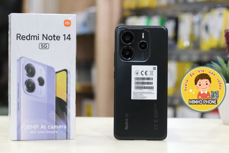 Redmi Note 14 5G 512GB สีดำ รูปที่ 2