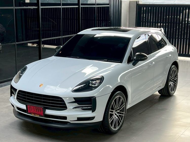 Porsche Macan 2019 2.0 4WD Utility-car เบนซิน ไม่ติดแก๊ส เกียร์อัตโนมัติ ขาว รูปที่ 3
