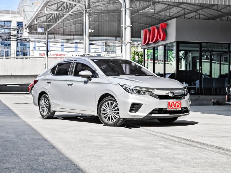 Honda City 2022 1.0 SV Sedan เบนซิน เกียร์อัตโนมัติ เทา รูปที่ 4