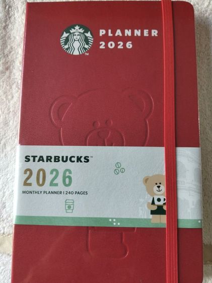สมุด   Starbucks 2026 ของแท้