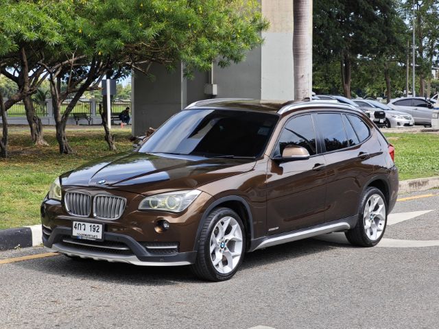 BMW X1 2015 2.0 sDrive18i xLine Utility-car เบนซิน ไม่ติดแก๊ส เกียร์อัตโนมัติ น้ำตาล รูปที่ 3