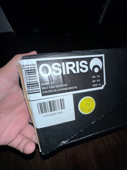 ขาย Osiris D3 มือ 1 size 41แต่เหมาะกับ40.5 Eur 3,000 ฟรีส่ง นัดรับได้ ลาดพร้าว รูปที่ 6