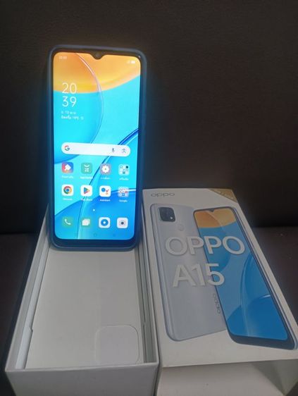 สมาร์ทโฟน oppo A15 สภาพดี ใช้งานน้อยค่ะ  
