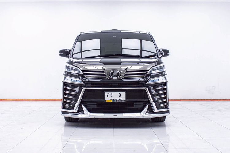 Toyota Vellfire 2019 2.5 Z G Edition Utility-car เบนซิน ไม่ติดแก๊ส เกียร์อัตโนมัติ ดำ รูปที่ 4