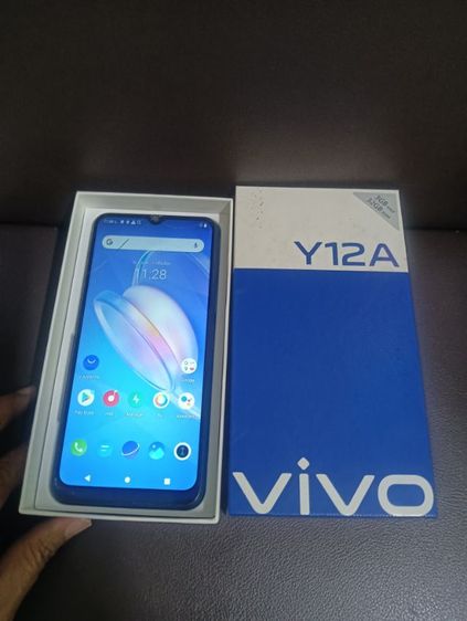 สมาร์ทโฟน VivoY12A สภาพดี  ฟิล์มกระจกแตก ไม่มีปัญหาต่อการใช้งานค่ะ  รูปที่ 5