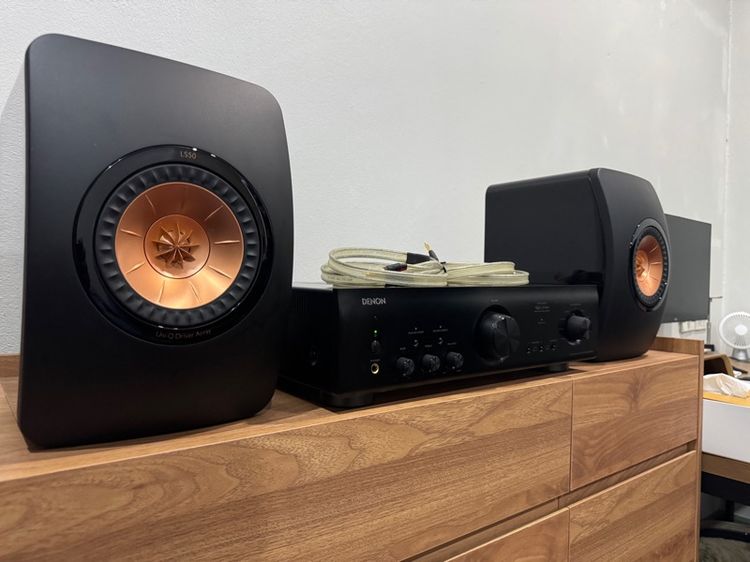 เครื่องเสียงไฮไฟ ลำโพงแยกชิ้น และซับวูฟเฟอร์ KEF LS50 รุ่นแรก ปล่อยยกเซ็ทพร้อม แอมป์