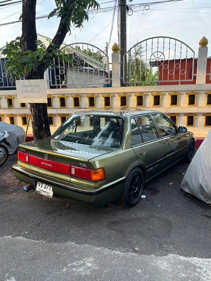 Honda Civic 1988 1.5 EX Sedan เบนซิน เกียร์อัตโนมัติ เขียว รูปที่ 4