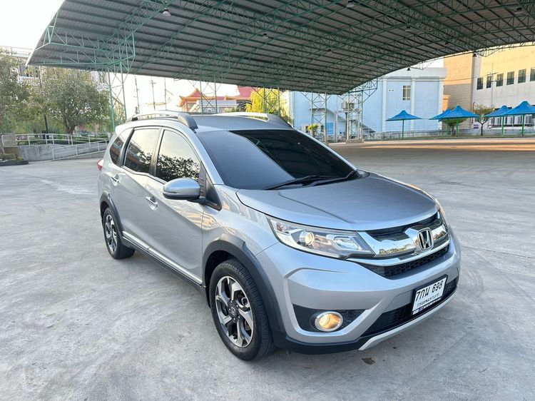 Honda BR-V 2018 1.5 SV Sedan เบนซิน ไม่ติดแก๊ส เกียร์อัตโนมัติ บรอนซ์เงิน รูปที่ 3