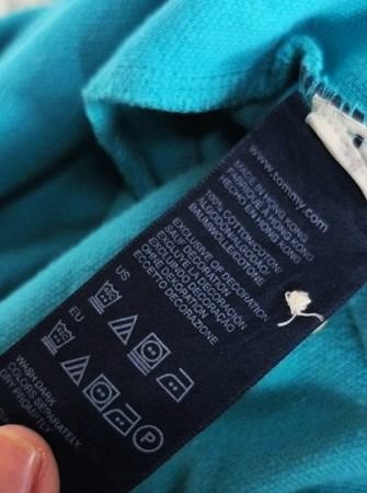 Tommy Hilfiger Custom Fit Men Surf Blue art รูปที่ 7