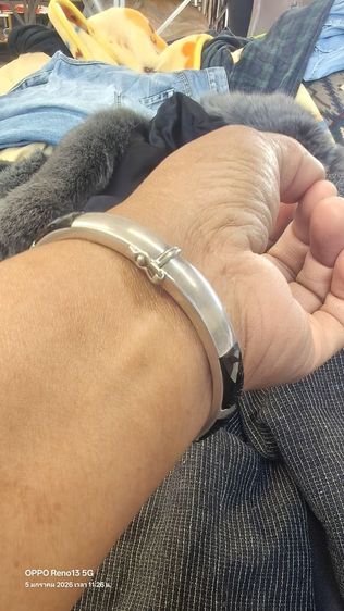 นาฬิกา สายเงินแท้925 ประดับนินเมืองกาญจน์ รูปที่ 9