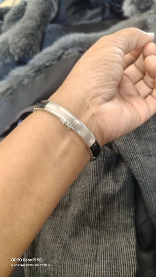 นาฬิกา สายเงินแท้925 ประดับนินเมืองกาญจน์ รูปที่ 11