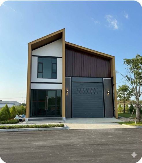 ขายที่ดินพร้อมสร้างโรงงาน ย่านบางบัวทอง