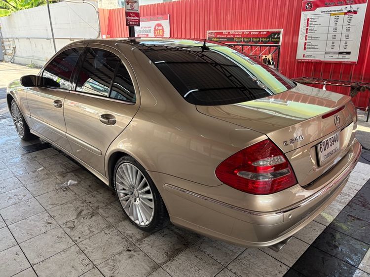 Mercedes-Benz E-Class 2003 E240 Sedan เบนซิน ไม่ติดแก๊ส เกียร์อัตโนมัติ บรอนซ์ทอง รูปที่ 4