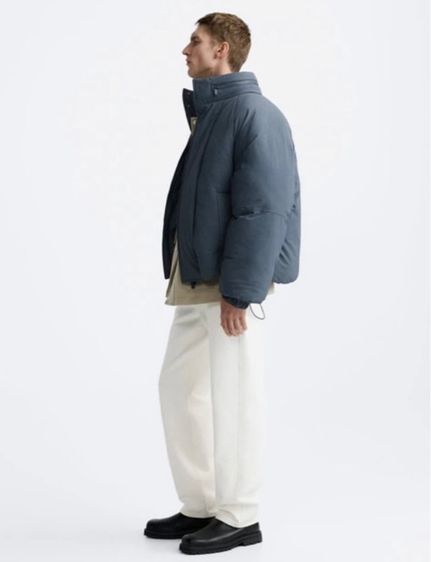 Zara Puffer Jacket กันหนาวติดลบได้สะบายๆ รูปที่ 3