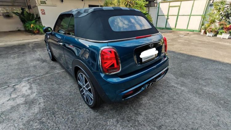 Mini CONVERTIBLE 2021 2.0 S Sedan เบนซิน ไม่ติดแก๊ส เกียร์อัตโนมัติ น้ำเงิน รูปที่ 3