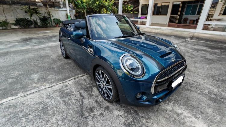 รถ Mini CONVERTIBLE 2.0 S สี น้ำเงิน