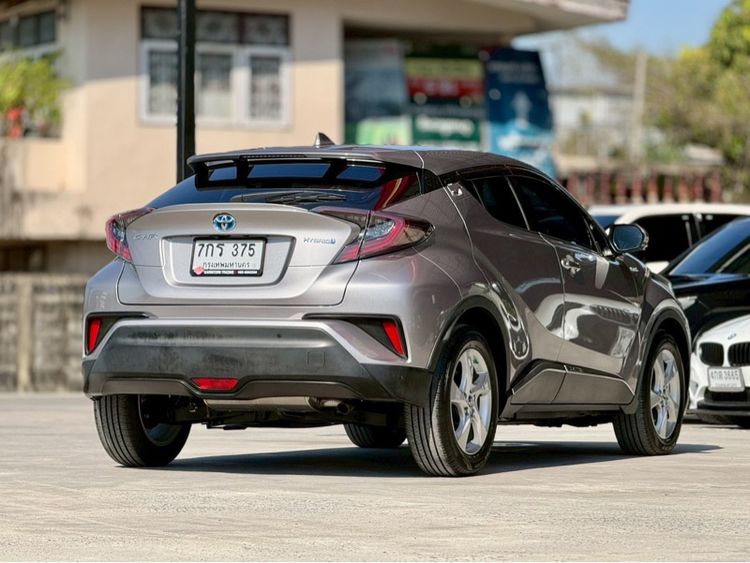 Toyota C-HR 2018 1.8 HV Hi Utility-car ไฮบริด ไม่ติดแก๊ส เกียร์อัตโนมัติ เทา รูปที่ 4