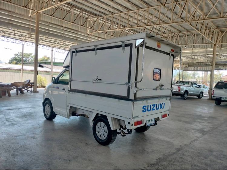 Suzuki Carry 2014 1.6 Pickup เบนซิน ไม่ติดแก๊ส เกียร์ธรรมดา ขาว รูปที่ 3