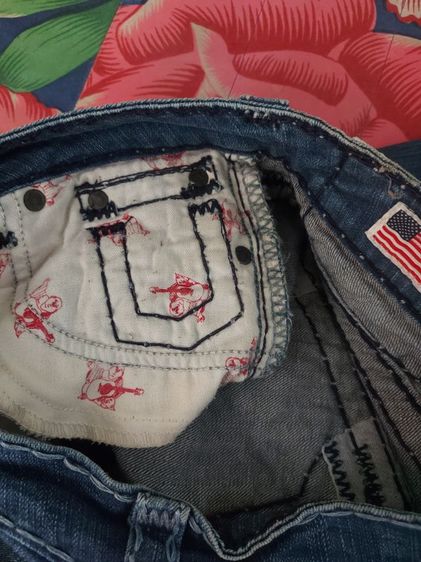 กางเกงยีนส์True Religion แบรนด์อเมริกา แท้ size24 รูปที่ 8