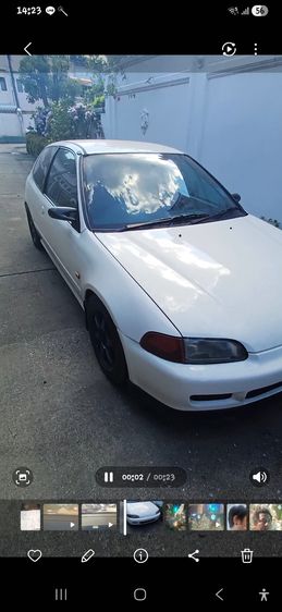 รถ Honda Civic 1.8 E i-VTEC สี ขาว