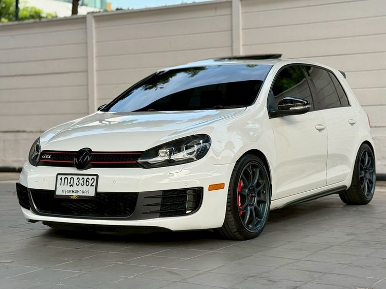 Volkswagen Golf 2012 2.0 GTI Sedan เบนซิน ไม่ติดแก๊ส เกียร์อัตโนมัติ ขาว รูปที่ 2