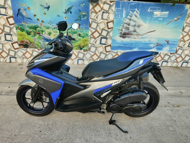 🛵ยังไงก็ขาย AEROX155 ปี 62 เครื่องดี สีสวย สตาร์ทมือ กุญแจรีโมท เบรคABS เล่มชุดโอนครบ+เปลี่ยนถ่ายน้ำมันเครื่องฟรี ส่งฟรี30 ก.ม รูปที่ 2