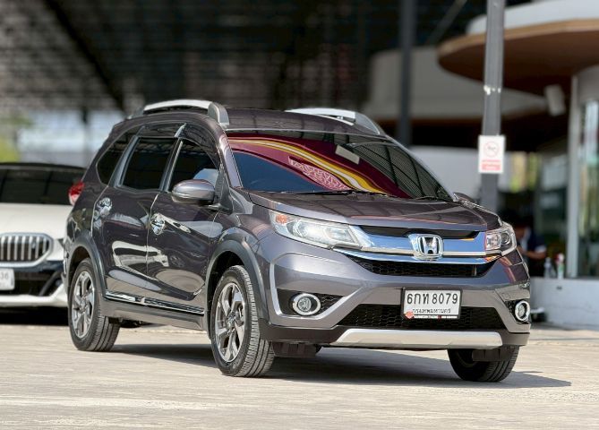 Honda BR-V 2017 1.5 SV เบนซิน เกียร์อัตโนมัติ เทา รูปที่ 4