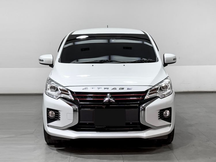 Mitsubishi Attrage 2024 1.2 Smart Sedan เบนซิน เกียร์อัตโนมัติ ขาว รูปที่ 2