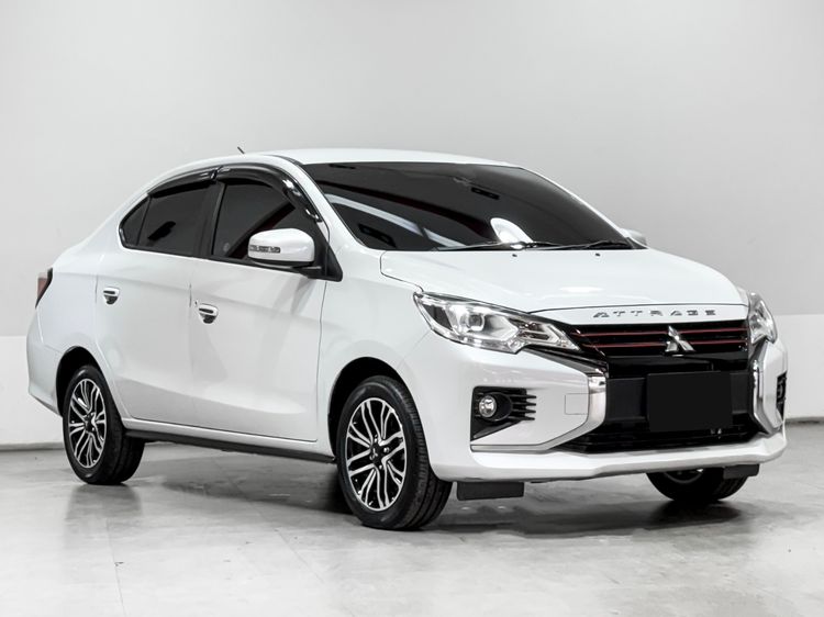 Mitsubishi Attrage 2024 1.2 Smart Sedan เบนซิน เกียร์อัตโนมัติ ขาว รูปที่ 3