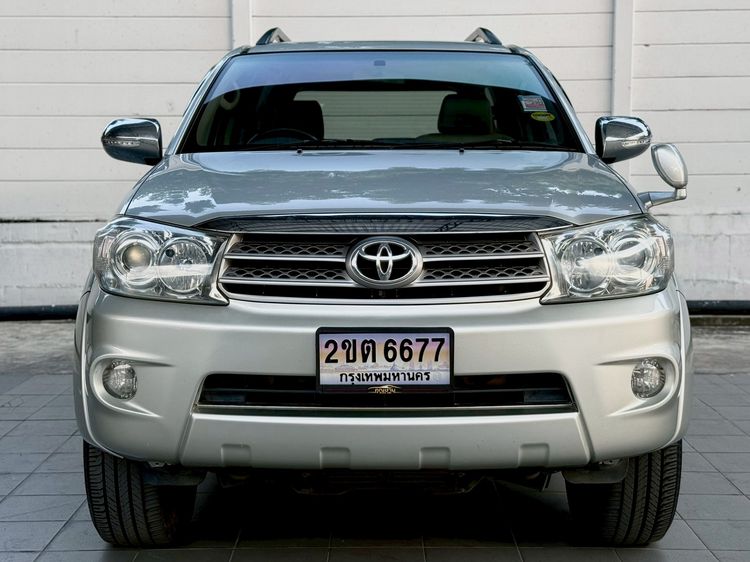Toyota Fortuner 2008 2.7 V Utility-car เบนซิน ไม่ติดแก๊ส เกียร์อัตโนมัติ เทา