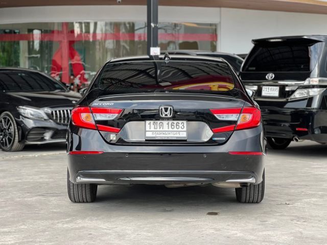 Honda Accord 2020 2.0 Hybrid Tech ไฮบริด เกียร์อัตโนมัติ ดำ รูปที่ 3