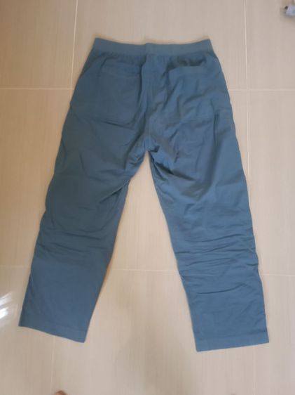 UNIQLO กางเกงขายาว ผ้ายืด สีกรม 67 Blue ไซส์ L เอว 84-92 ซม.(เอวใส่ได้ตั้งแต่ 32-36 นิ้ว) รูปที่ 7