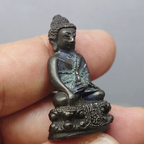 พระกริ่งคุ้มเกล้า (กริ่งศิรากาศ หน้าจีน ก้นถ้วย) เนื้อนวะโลหะ หายาก พ.ศ.2524 หายาก รูปที่ 3