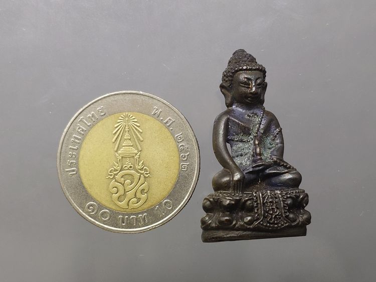 พระกริ่งคุ้มเกล้า (กริ่งศิรากาศ หน้าจีน ก้นถ้วย) เนื้อนวะโลหะ หายาก พ.ศ.2524 หายาก รูปที่ 6