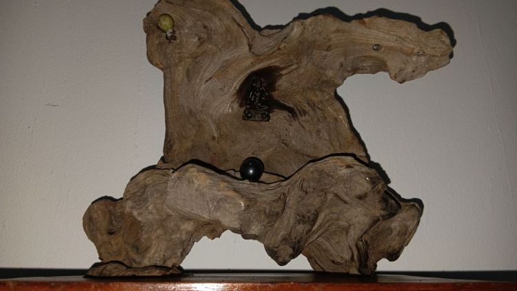 ฐานไม้สัก รากไม้พยุง พุทธปฏิมากรรม ตามภาพ รูปที่ 5