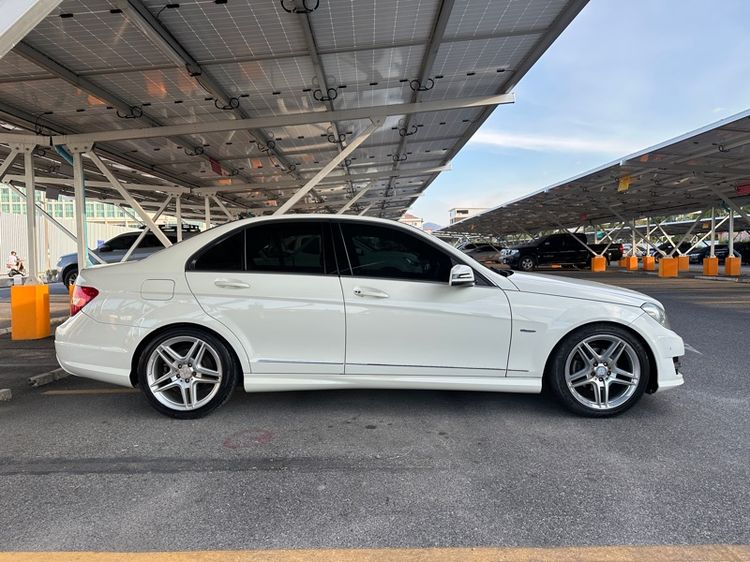 Mercedes-Benz C-Class 2012 C180 AMG Sedan เบนซิน ไม่ติดแก๊ส เกียร์อัตโนมัติ ขาว รูปที่ 3