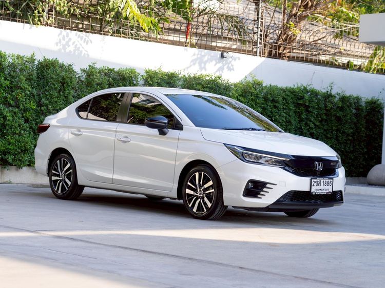 Honda City 2022 1.0 RS Sedan เบนซิน ไม่ติดแก๊ส เกียร์อัตโนมัติ ขาว