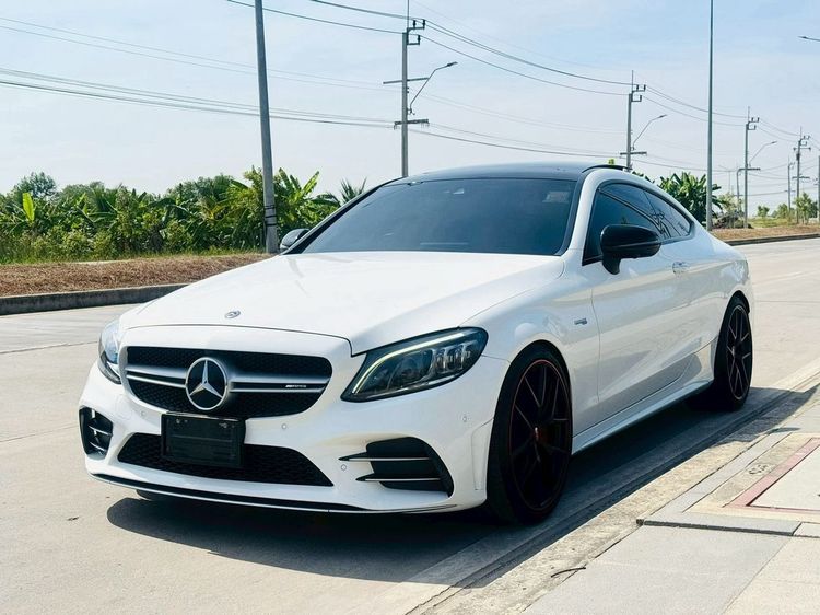 Mercedes-Benz C-Class 2020 C43 Sedan เบนซิน เกียร์อัตโนมัติ ขาว