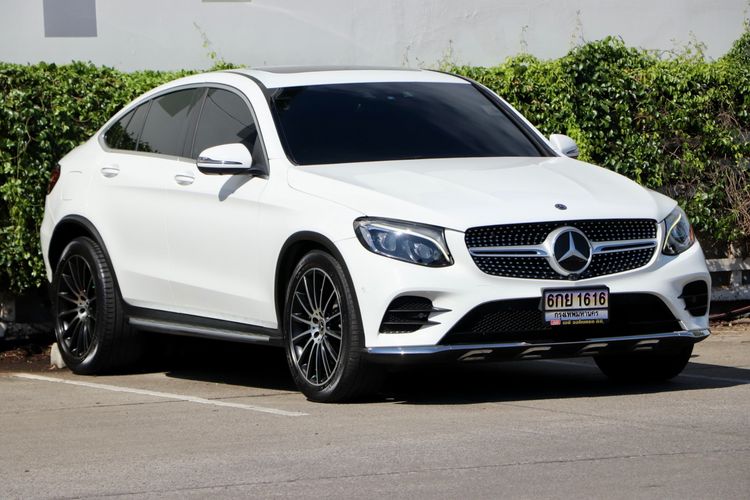 Mercedes-Benz GLC-Class 2019 GLC250 Utility-car เบนซิน ไม่ติดแก๊ส เกียร์อัตโนมัติ ขาว