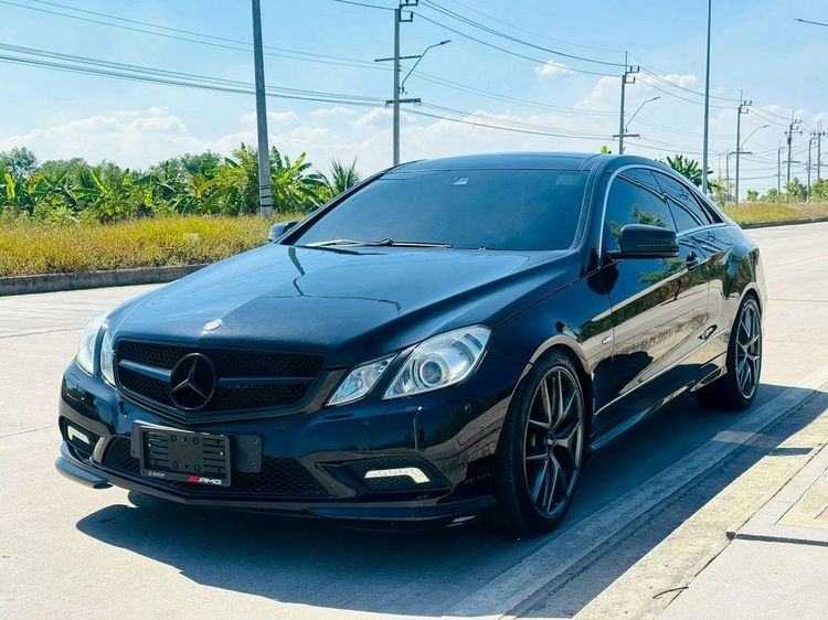 รถ Mercedes-Benz E-Class E250 สี ดำ
