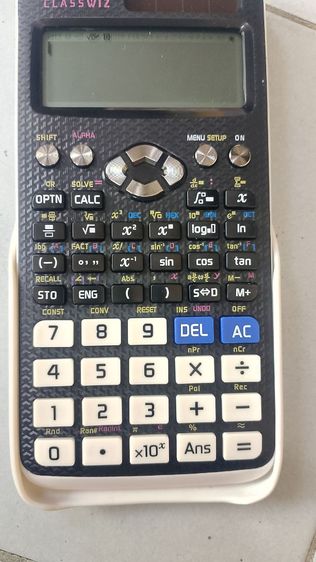 เครื่องคิดเลขวิทยาศาสตร์Casio รูปที่ 2