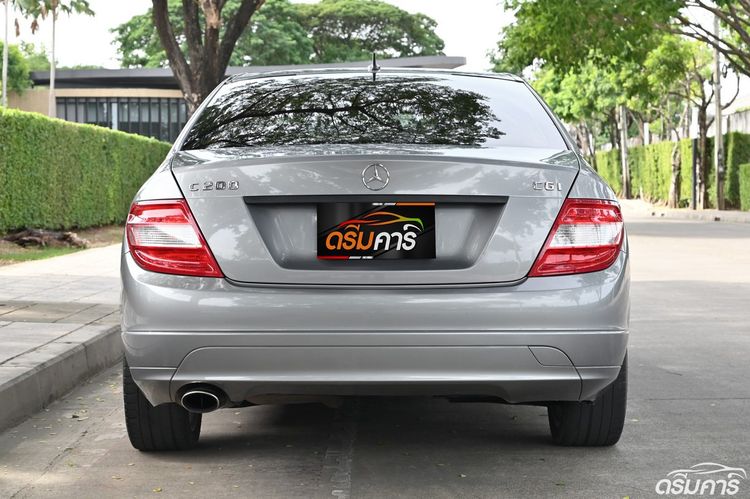 Mercedes-Benz C-Class 2011 C200 Sedan เบนซิน ไม่ติดแก๊ส เกียร์อัตโนมัติ เทา รูปที่ 4