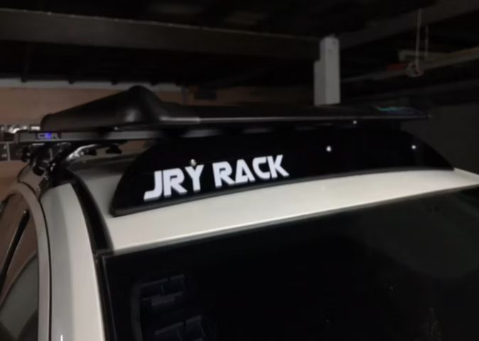 แร็กหลังคา แบบหนีบ พร้อมแฟริ่งบังลม รูปที่ 15