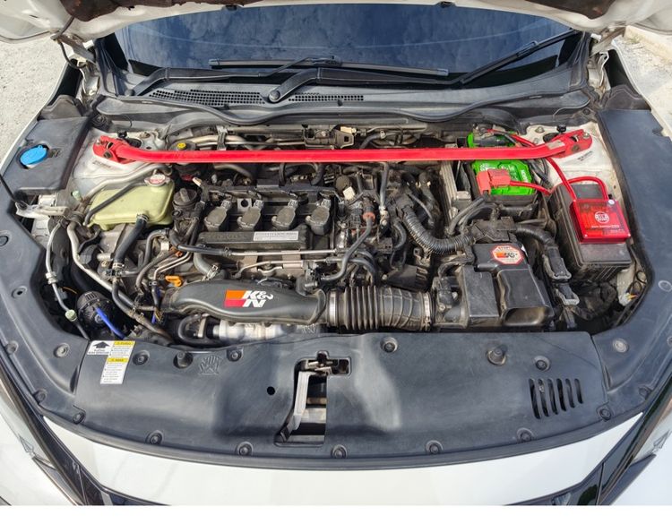 Honda Civic 2016 1.5 Turbo RS Sedan เบนซิน ไม่ติดแก๊ส เกียร์อัตโนมัติ ขาว รูปที่ 4