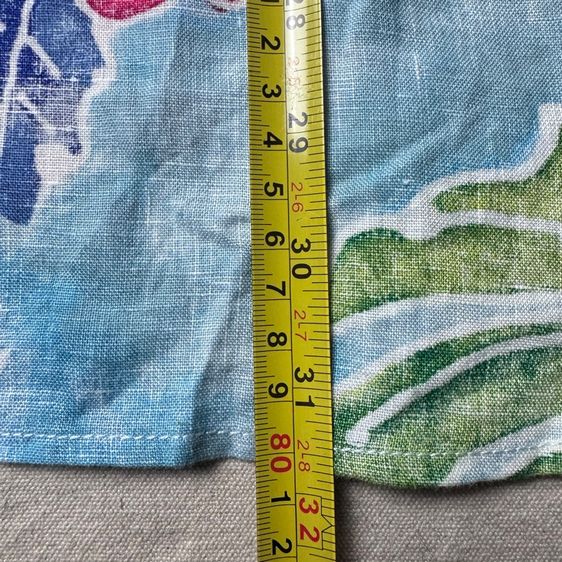 เสื้อเชิ้ต​ลายดอก Tommy Bahama ผ้าลินิน​ Size XL​ รูปที่ 11