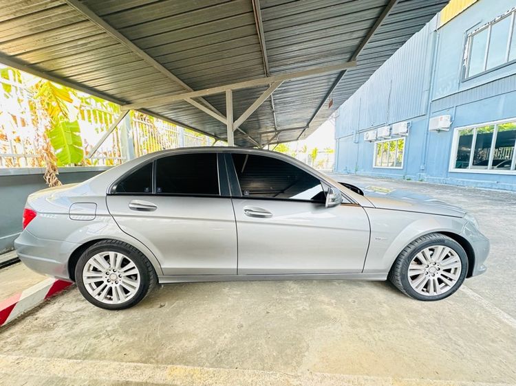 Mercedes-Benz C-Class 2012 C220 CDI Sedan ดีเซล ไม่ติดแก๊ส เกียร์อัตโนมัติ เทา รูปที่ 2