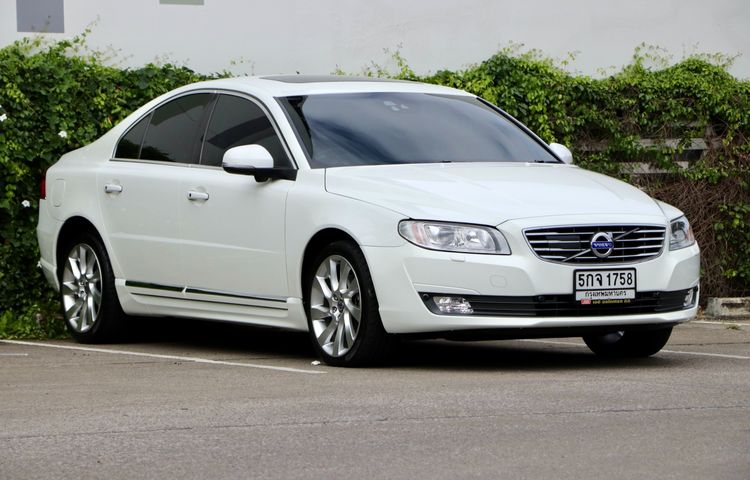 Volvo S80 2016 2.0 D4 Sedan ดีเซล ไม่ติดแก๊ส เกียร์อัตโนมัติ ขาว รูปที่ 3