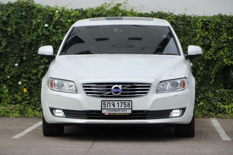 Volvo S80 2016 2.0 D4 Sedan ดีเซล ไม่ติดแก๊ส เกียร์อัตโนมัติ ขาว รูปที่ 2