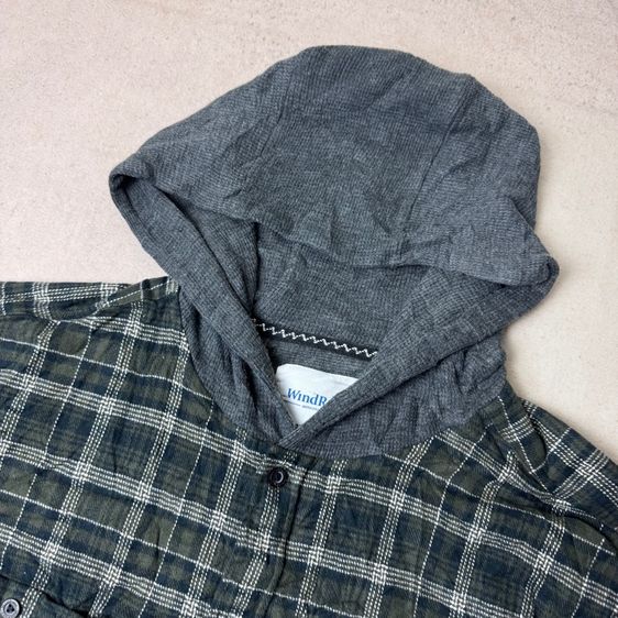 เสื้อเชิ้ต​ Wind River ผ้าสำลี ทรง Hood Size 2XL รูปที่ 3