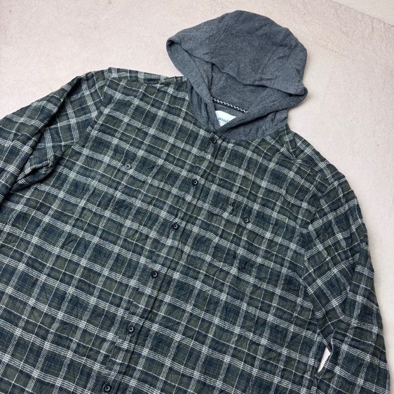 เสื้อเชิ้ต​ Wind River ผ้าสำลี ทรง Hood Size 2XL รูปที่ 15